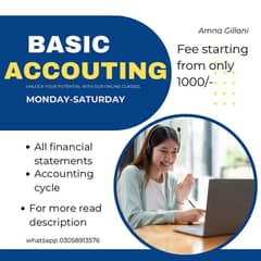 Learn Basic Accounting |Female tutor _Read description