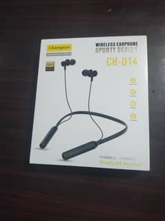 Champion CH-014 Wireless Neckband Earphones
