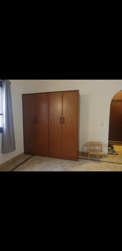 Two double wardrobes