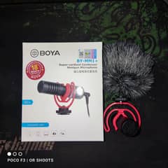 BOYA mic shotgun mic MM1 plus