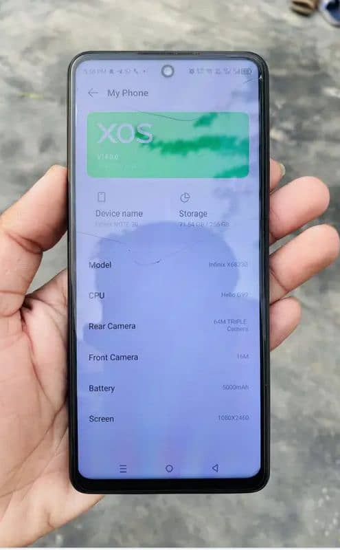 infinix note 30 with only box 2