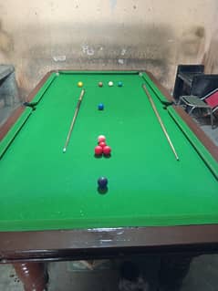 Snooker Table (8*4 fit) with good condition