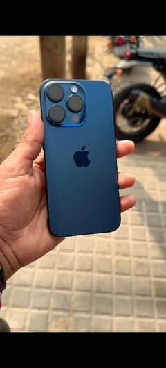 iPhone 15Pro Jv 128GB Blue titanium 10/10 Condition