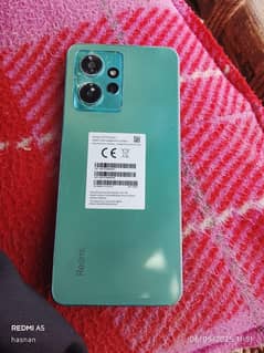 Redmi Note 12  8Gb Ram  128 GB Memory PTA Officially Approved