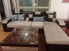 L shaped sofa