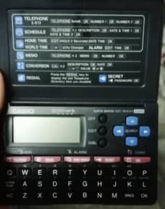 casio Data bank 4000w  tokio japan's original  branded calculator
