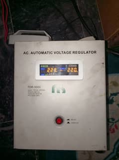 TNK TDR-5000 AC Automatic Voltage Regulator.