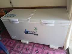 waves inverter double door freezer