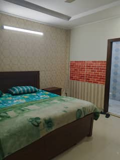 Daily basis 1bed ROM full furnished apartments safe and scour 100%coupe allow