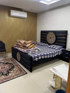 Daily basis 1bed ROM full furnished apartments safe and scour 100%coupe allow
