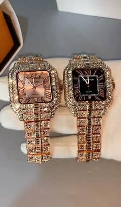 Luxury Diamond and Golden rich watch FREE DELIVERY