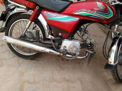 CD 70 2017 model good condition urgent for sale