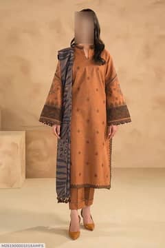 3pcs women s untiched embroidered suit