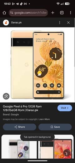 Google pixel 6 pro