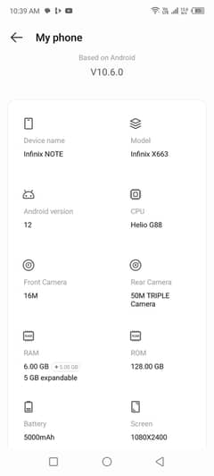 infinix not 11 for sale