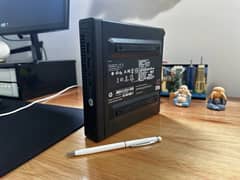 Mini PC with dedicated graphics.