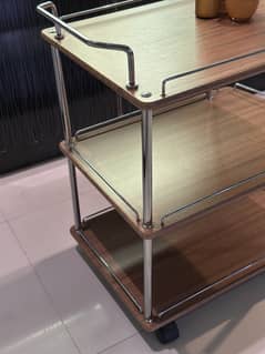 Elegant Wooden Tea Trolley | Excellent Condition