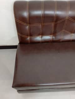 leder 3 seater sofa for sale
