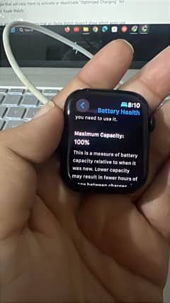 Apple Watch (Series 9) 100% Health 45MM 2 months used (03067884142)