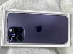 iphone 14 pro max.    128GB , Deep purple, 86battery health , JV