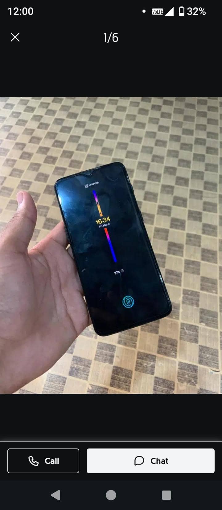 one plus 6t 8/128 dual sim pta prove only back change 1
