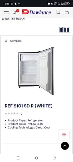 Dawlance fridge for sale