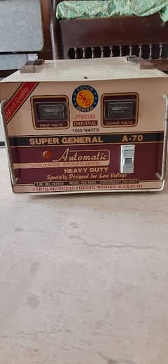 Stabilizer 7000watt Heavy duty.