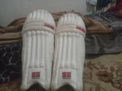 CRICKET BATTING PADS SS COMPANY DOUBLE PROTECTION PADS
