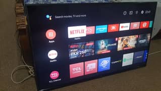 Tcl original led 50" Android Neat condition used in home (just call me