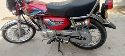 Honda CG125 2024 April purchase