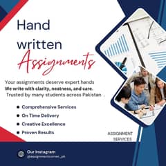 Handwritten Assignment Services