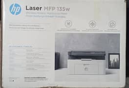 HP Laser Jet MFP 135w All In One Printer