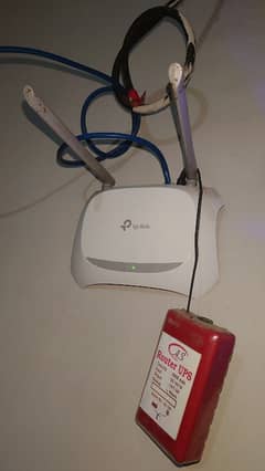 tp link wifi router with 50 metre cable and wifi power bank12 hour