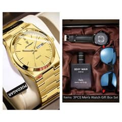 Offer:Poedagar original watch/Gift box watch glasses perfume wholesale