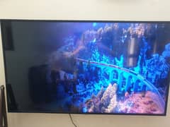 Samsung 49 inch TV for sale (faulty from one side)