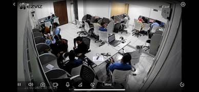 Day and nite available office 22 seater fully furnished office