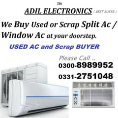 Old model Scrap Split ACs Window Ac n all Electronic Hamay SELL Kren.