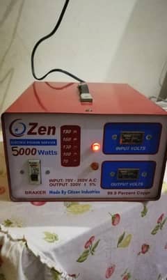 5000 Watt Voltage Stabilizer
