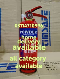 home delivery available extinguisher all category available refilling