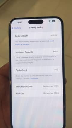 I phone 15 pro max jv 256gb