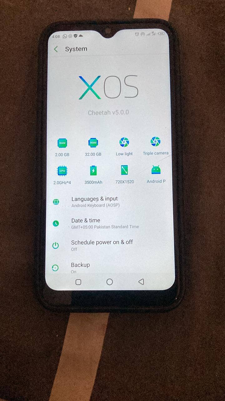 Infinix smart 3plus 2/32 pta approved  exchange possible 3