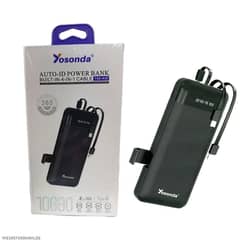 Compact Power Bank - 10000mah Charge 3 Device