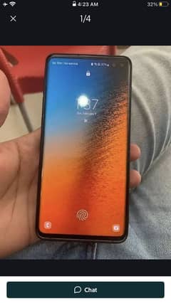Samsung S10 plus 8Gb 128Gb fresh screen set