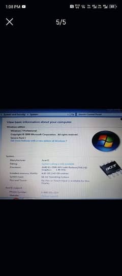 Acer laptop