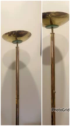 Golden lamps from home centre