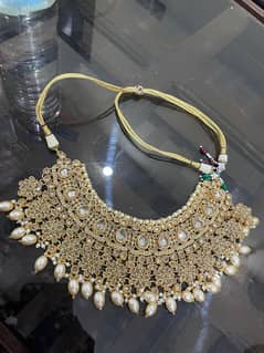 Heavy Kundan Bridal Set( one time used only )
