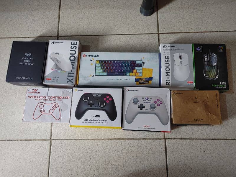 Controller Gamepad SSD Mechanical Keyboard Gaming mouse Power Supply 2