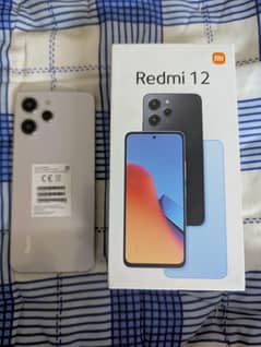 Redmi 12 polar Silver  Ram 8 Rom 128