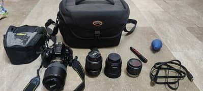 Nikon D5300 with Additional 3 Lens