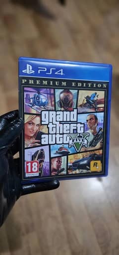GTA 5 (ps4 disk)